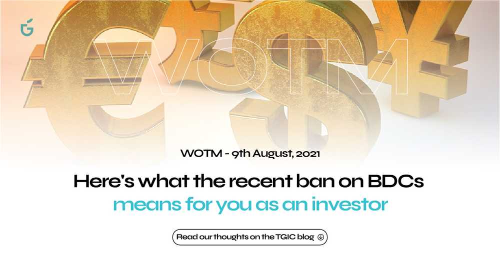 Here’s how the recent ban on BDCs affects you as an investor