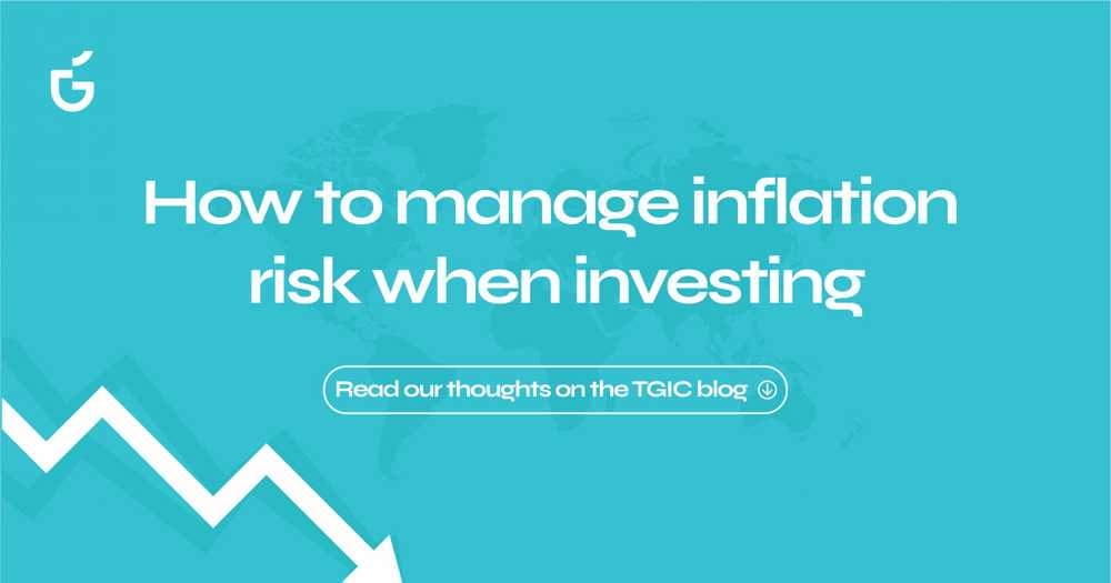 How to manage inflation risk when investing