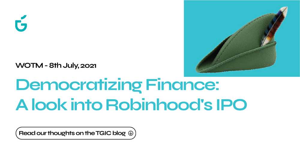 Democratising Finance- A look into Robinhood’s upcoming IPO